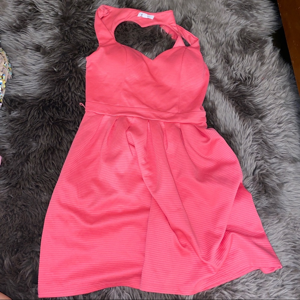 Pink dress